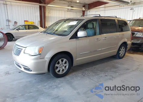 2012 Chrysler Town & Country Touring из США, поврежденный, VIN 2C4RC1BG1CR237654